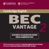 Cambridge Bec Vantage 2 Audio CD: Examination Papers from University of Cambridge ESOL Examinations (Bec Practice Tests)