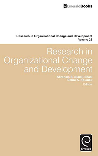 Research in Organizational Change and Development