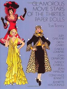 Glamorous Movie Stars of the Thirties Paper Dolls