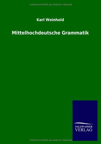 Mittelhochdeutsche Grammatik