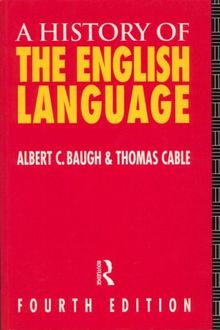 A History of the English Language von Baugh Albert, C. | Buch | Zustand gut