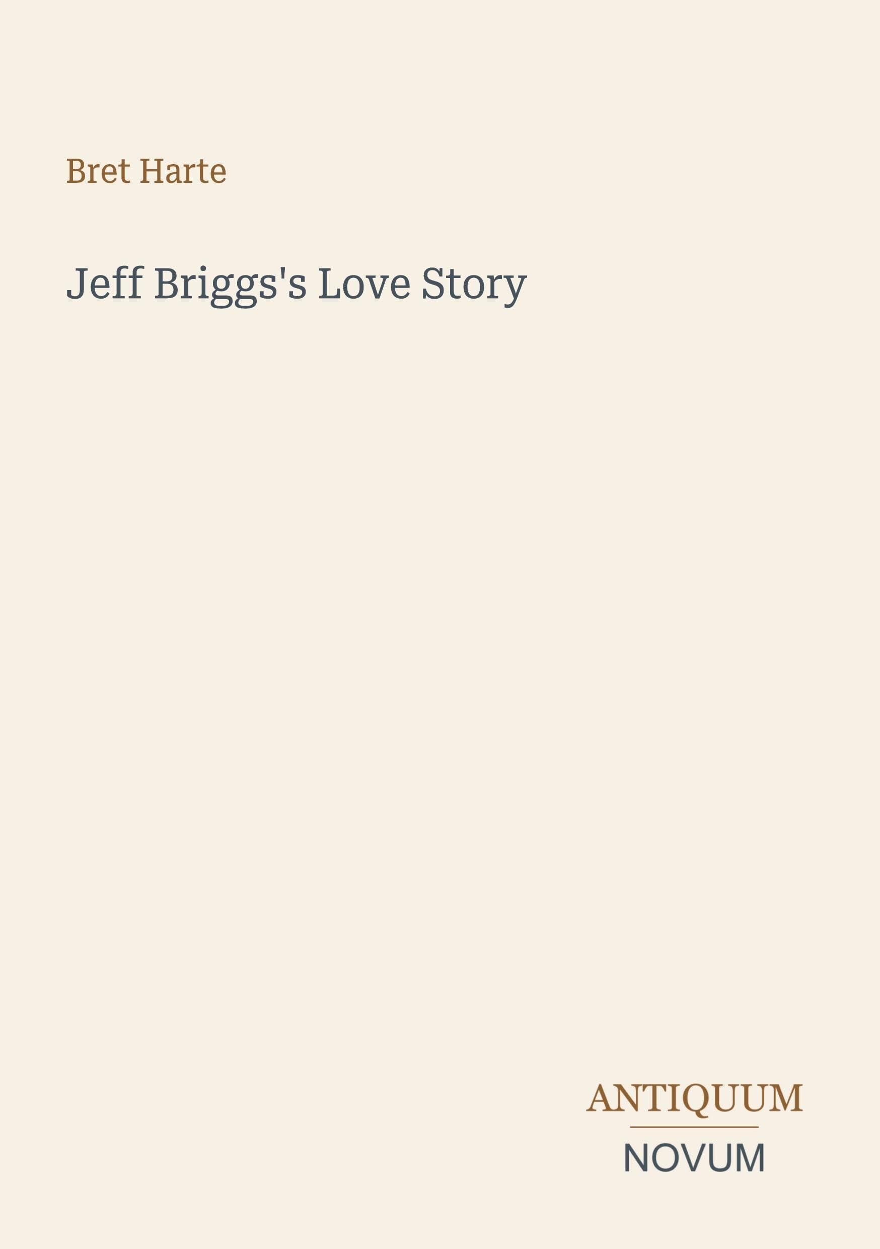 Jeff Briggs's Love Story