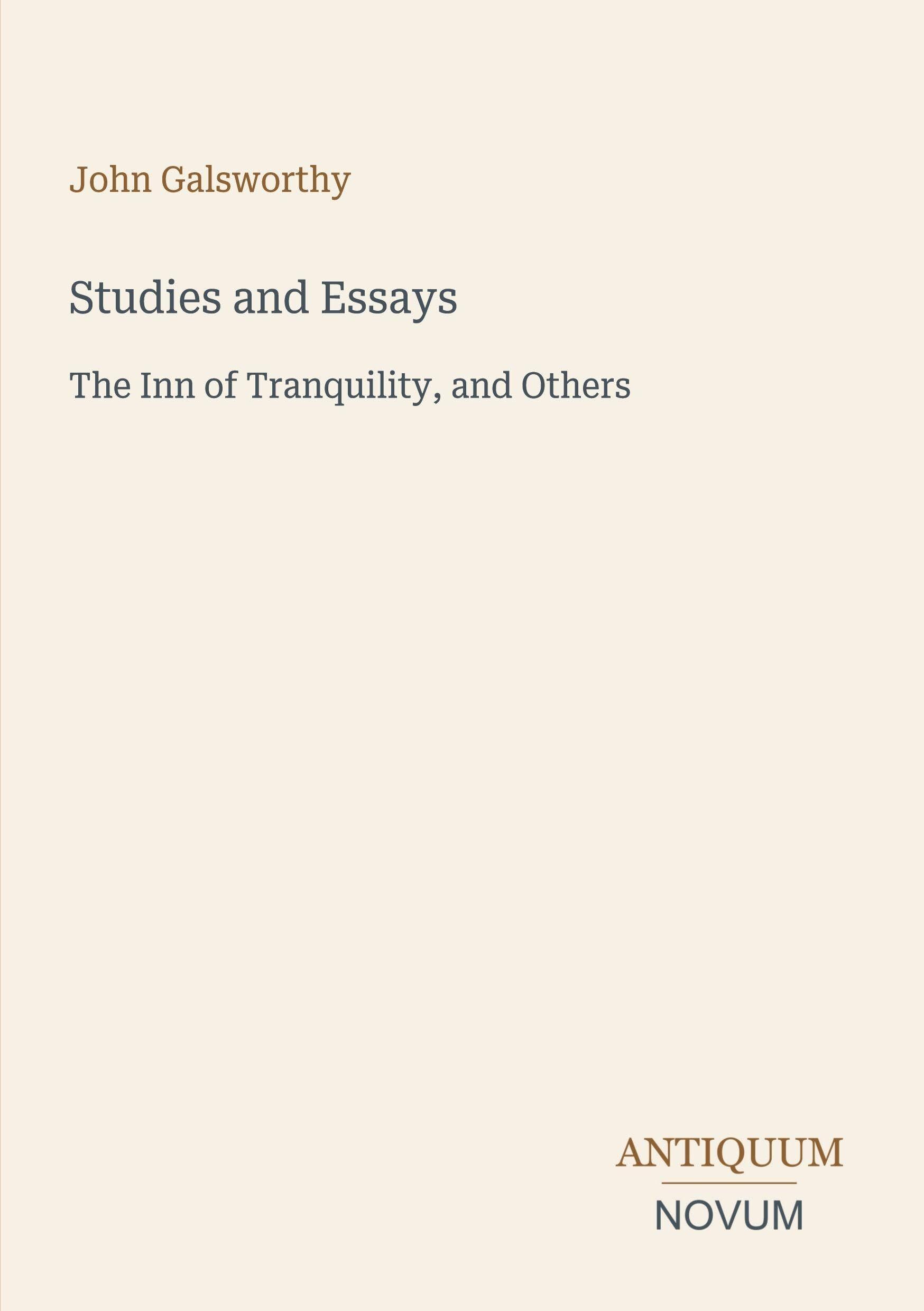 Studies and Essays