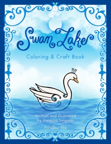 Swan Lake Coloring & Craft Book (Crafterina® Book Series)