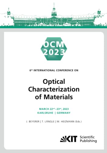 OCM 2023 - Optical Characterization of Materials : Conference Proceedings