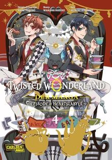 Twisted Wonderland: Der Manga 4: Episode of Heartslabyul | Der Manga zu Disneys fantastischer Welt der Bösewichte...