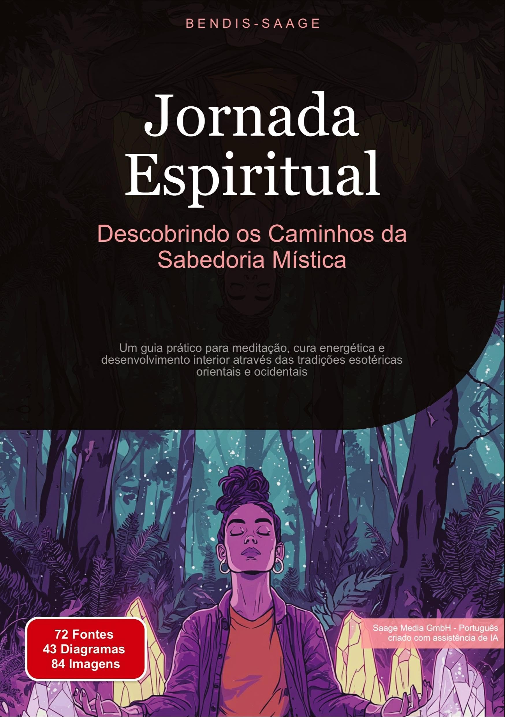 Jornada Espiritual: Descobrindo os Caminhos da Sabedoria Mística: Um guia prático para meditação, cura energética e desenvolvimento interior através das tradições esotéricas orientais e ocidentais