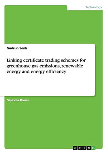 Linking certificate trading schemes for greenhouse gas emissions, renewable energy and energy efficiency