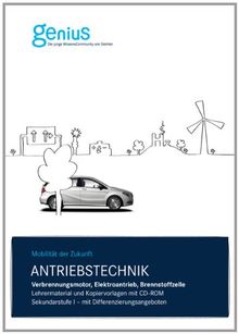 Antriebstechnik - Verbrennungsmotor, Elektroantrieb, Brennstoffzelle. Sekundarstufe I.: Lehrermaterial und Kopiervorlagen mit CD-ROM. Klassen 8 bis 10