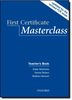 First Certificate Masterclass: Teacher's Book