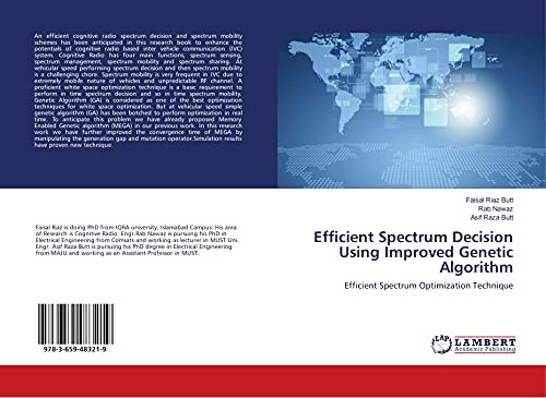 Efficient Spectrum Decision Using Improved Genetic Algorithm: Efficient Spectrum Optimization Technique