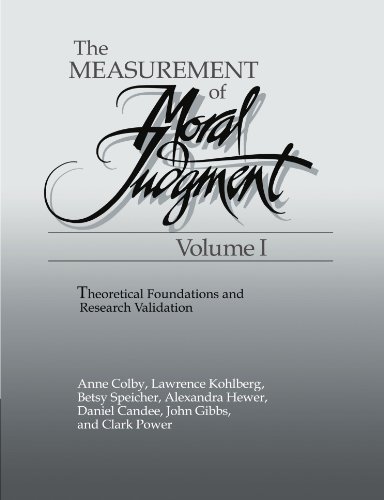 The Measurement of Moral Judgment 2 Volume Set: The Measurement of Moral Judgment