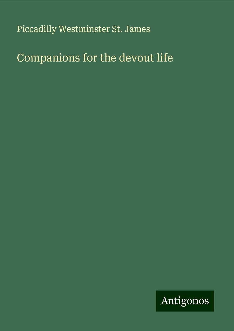 Companions for the devout life