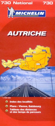 CARTE ROUTIERE 730 AUTRICHE 2007