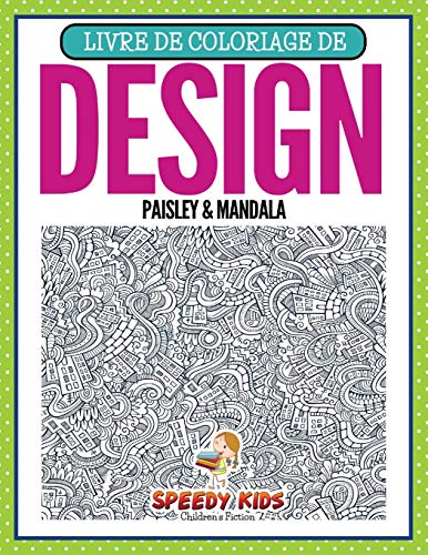 Livre de coloriage de design Paisley & Mandala