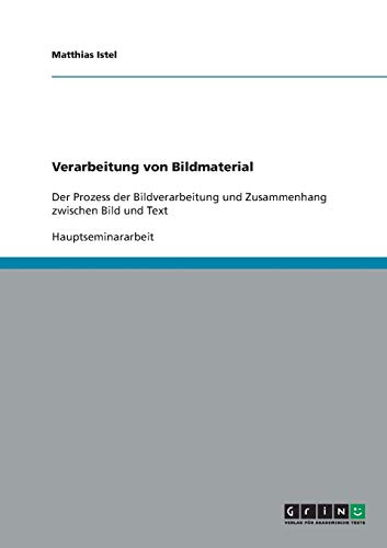 Verarbeitung von Bildmaterial: Der Prozess der Bildverarbeitung und Zusammenhang zwischen Bild und Text