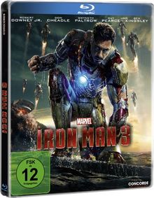Iron Man 3 (Steelbook) [Blu-ray] [Limited Edition] von Shane Black | DVD | Zustand gut