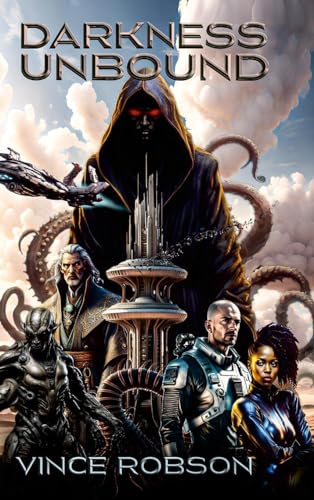 Darkness Unbound: book 1 by Vince Robson (deluxe hardcover edition)