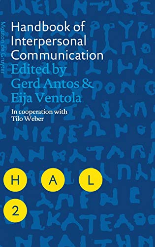 Handbook of Interpersonal Communication (Handbooks of Applied Linguistics [HAL], 2, Band 2)