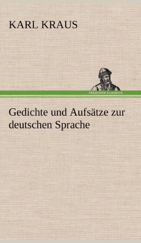 Gedichte und Aufsätze zur deutschen Sprache