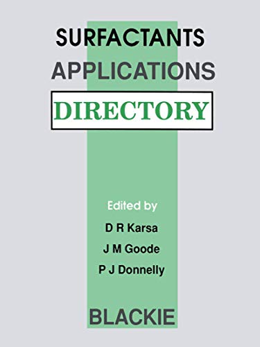 Surfactants Applications Directory