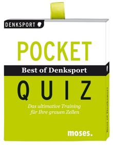 Pocket Quiz Sonderedition Best of Denksport: Das ultimative Training für Ihre grauen Zellen