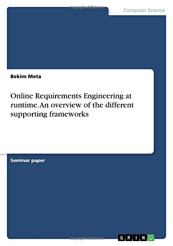 Online Requirements Engineering at runtime. An overview of the different supporting frameworks