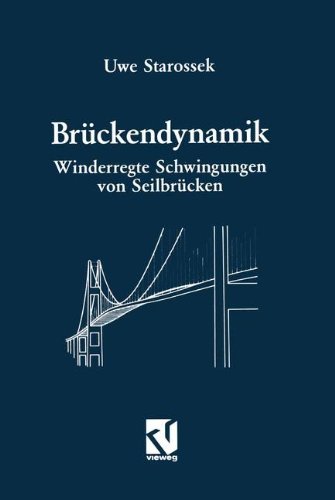 Brückendynamik: Winderregte Schwingungen von Seilbrücken (German Edition)