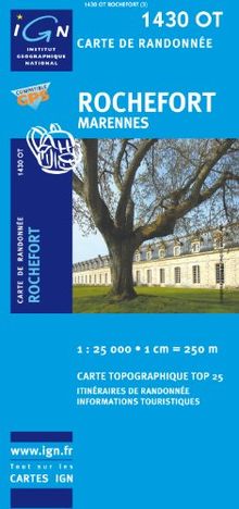 Rochefort  1 : 25 000: Marennes: IGN.1430OT