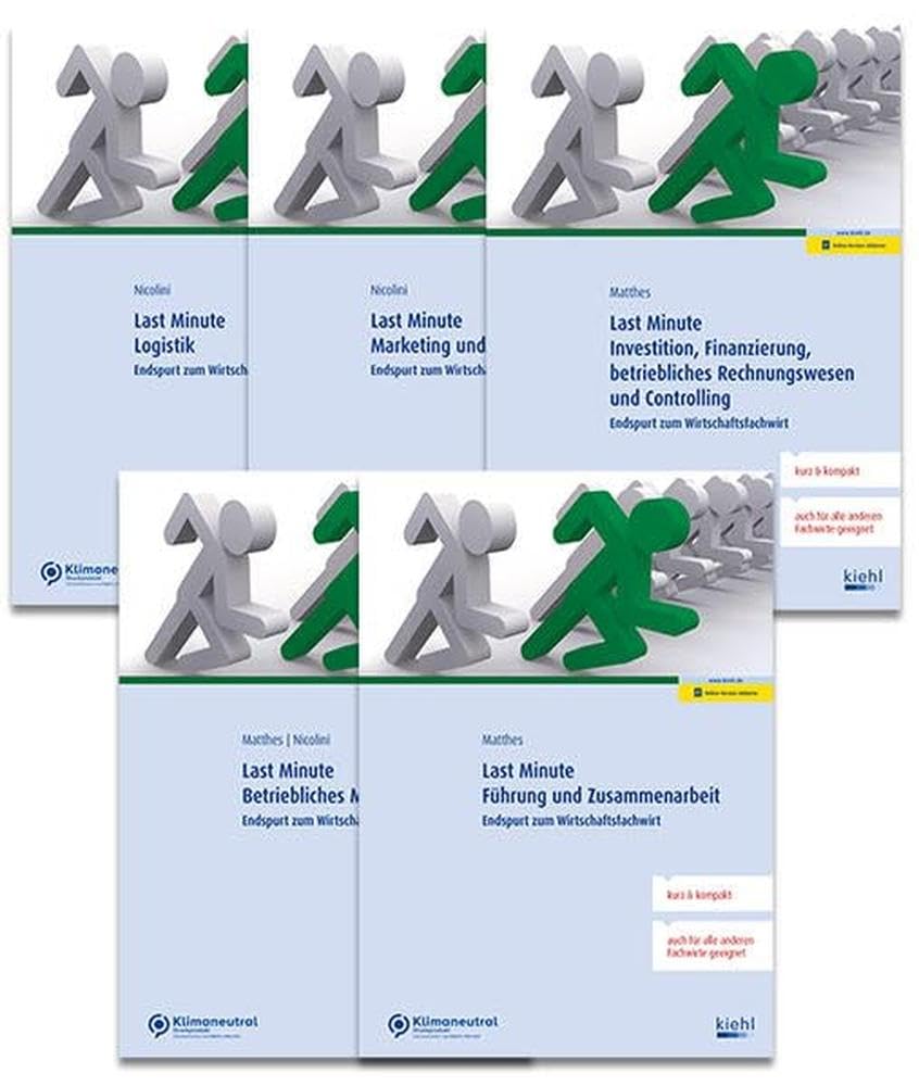 Bücherpaket: Last Minute Wirtschaftsfachwirteprüfung - Komplettpaket Handlungsspezifische Qualifikationen