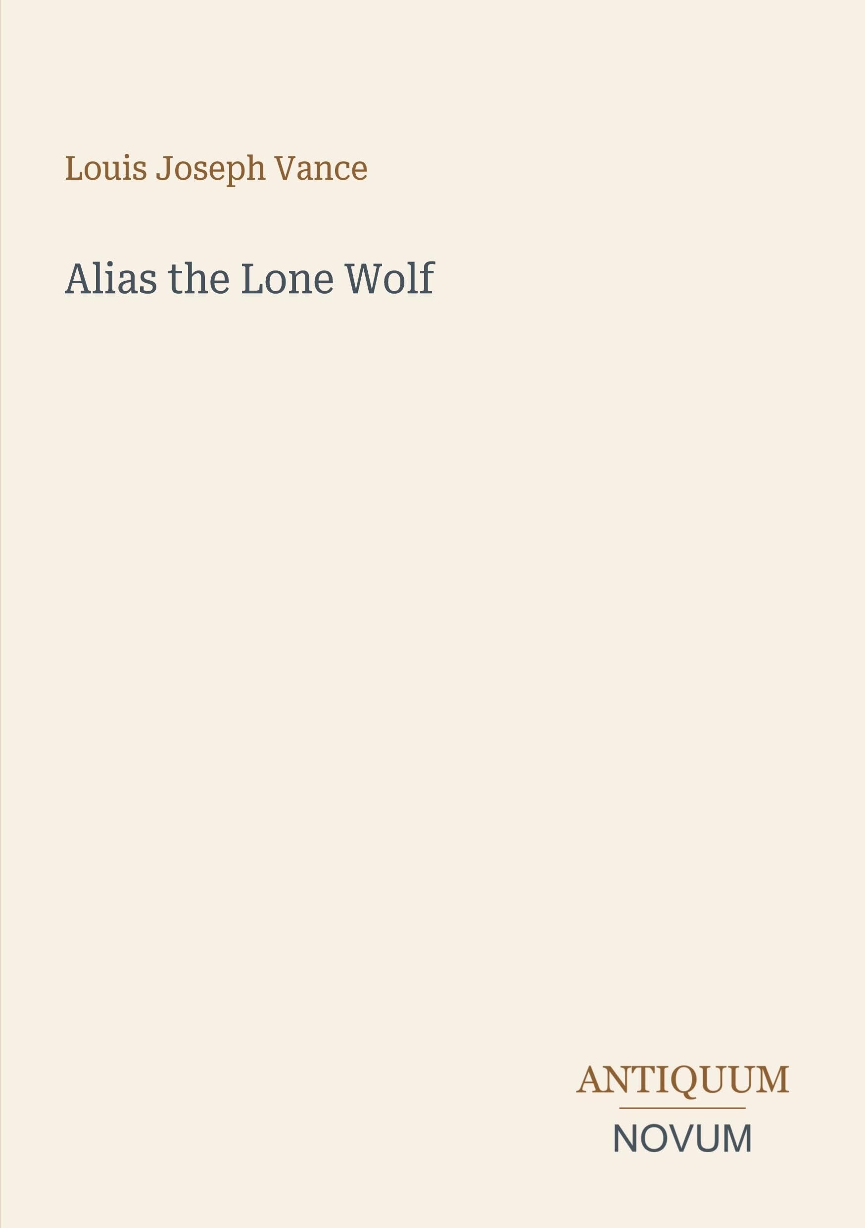 Alias the Lone Wolf