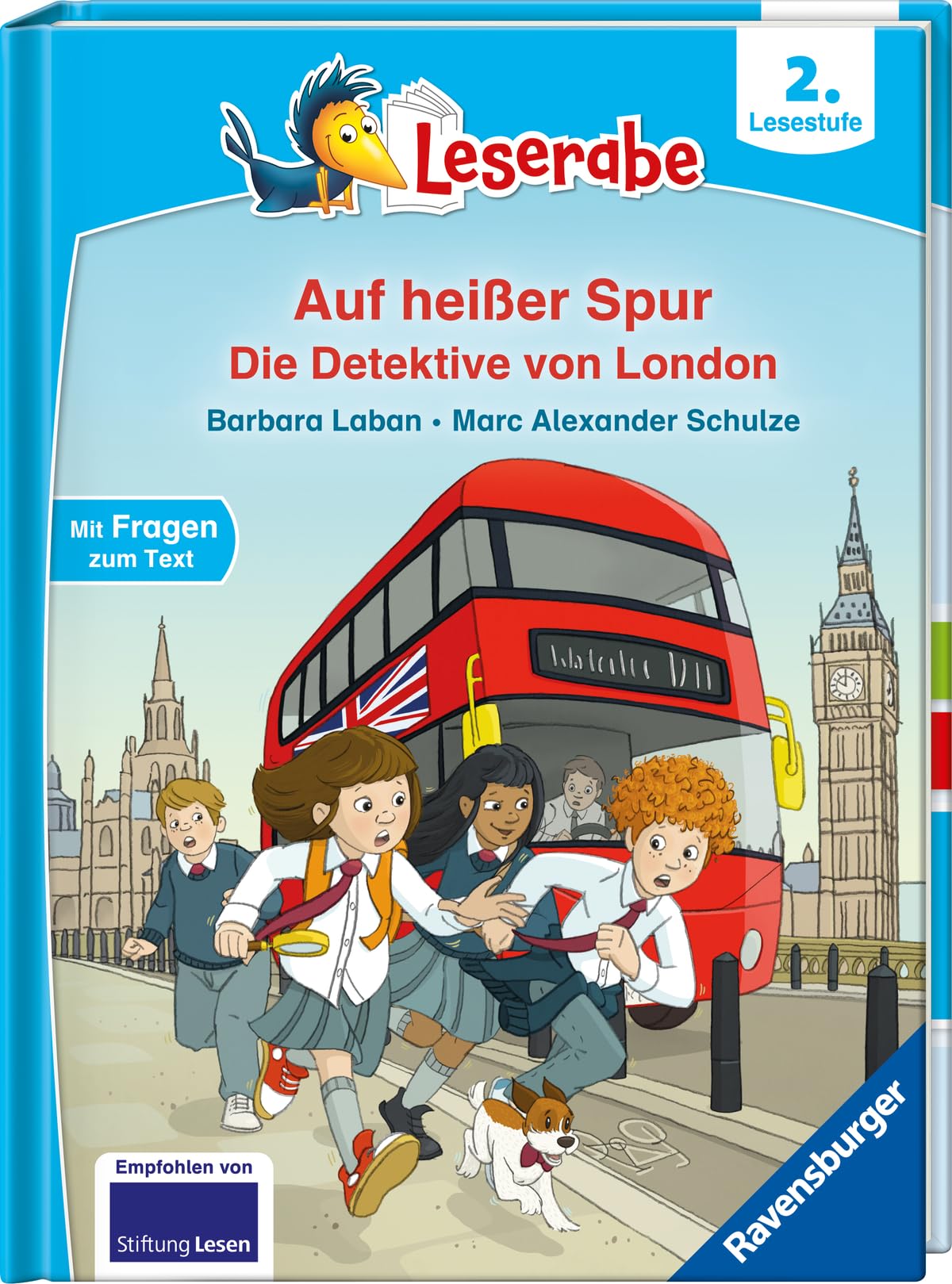 Laban, Barbara: Auf heißer Spur - Die Detektive von London - Leserabe ab 2. Klasse - Erstlesebuch für Kinder ab 7 Jahren