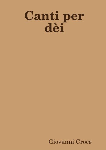Canti per dèi