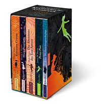 Die schönsten Kinderbuchklassiker: Limitierte Ausgabe im Schuber. Robinson Crusoe, Mary Poppins, Die Abenteuer des Tom Sawyer, Peter Pan, Eine Weihnachtsgeschichte