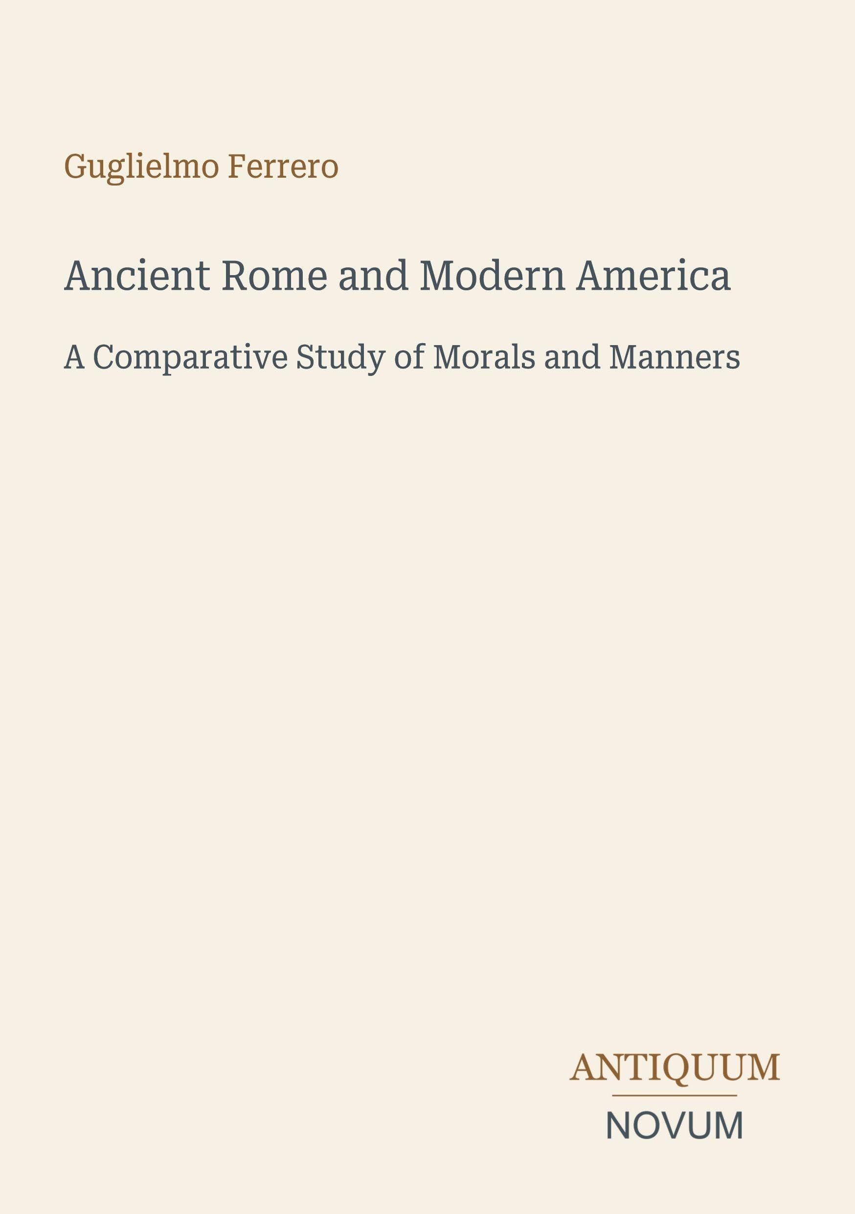 Ancient Rome and Modern America