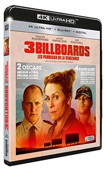 3 billboards, les panneaux de la vengeance 4k ultra hd [Blu-ray] [FR Import]