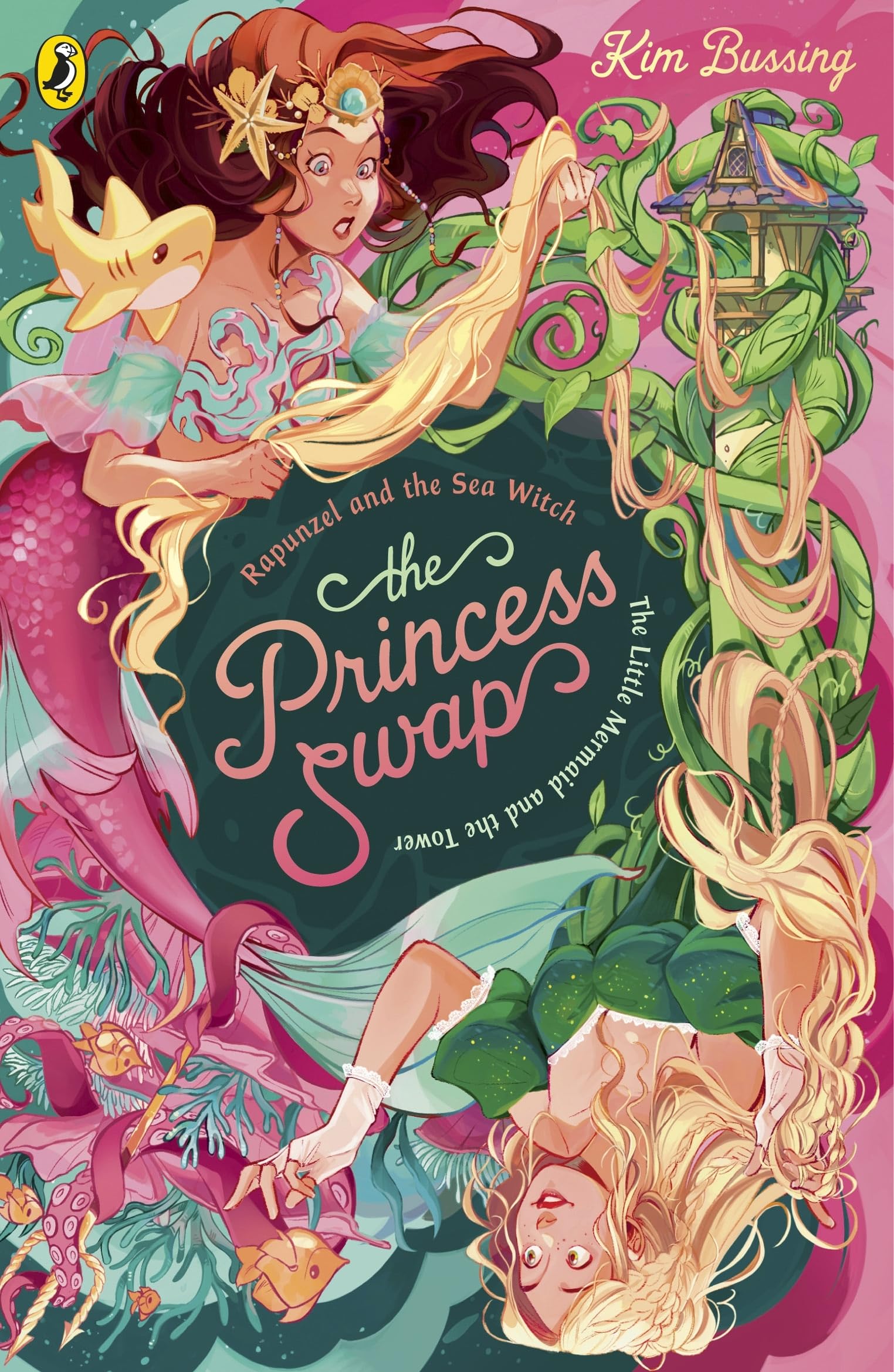 Kim Bussing The Princess Swap 3, Rapunzel And The Sea Witch (or, The Little Mermaid And The Tower), The Story Of A Magical Mix-up