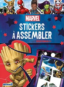 Marvel : Stickers à assembler (Les Gardiens de la Galaxie) : Repositionnables !