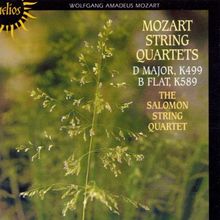 String Quartets K 499 & K 589