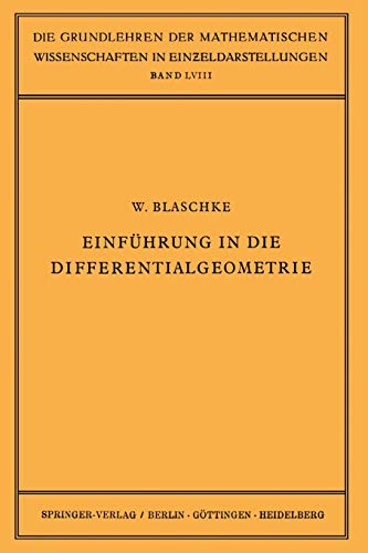 Einführung in die Differentialgeometrie