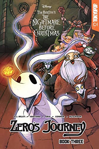 Disney Manga: Tim Burton's The Nightmare Before Christmas - Zero's Journey Graphic Novel Book 3