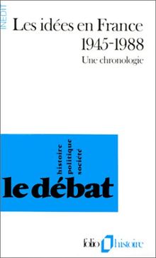 Les Idées en France : 1945-1988, une chronologie