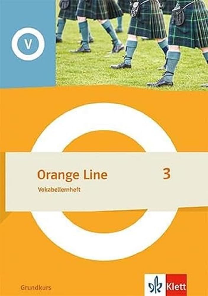 Orange Line 3 Grundkurs: Vokabellernheft Klasse 7 (Orange Line. Ausgabe ab 2022)