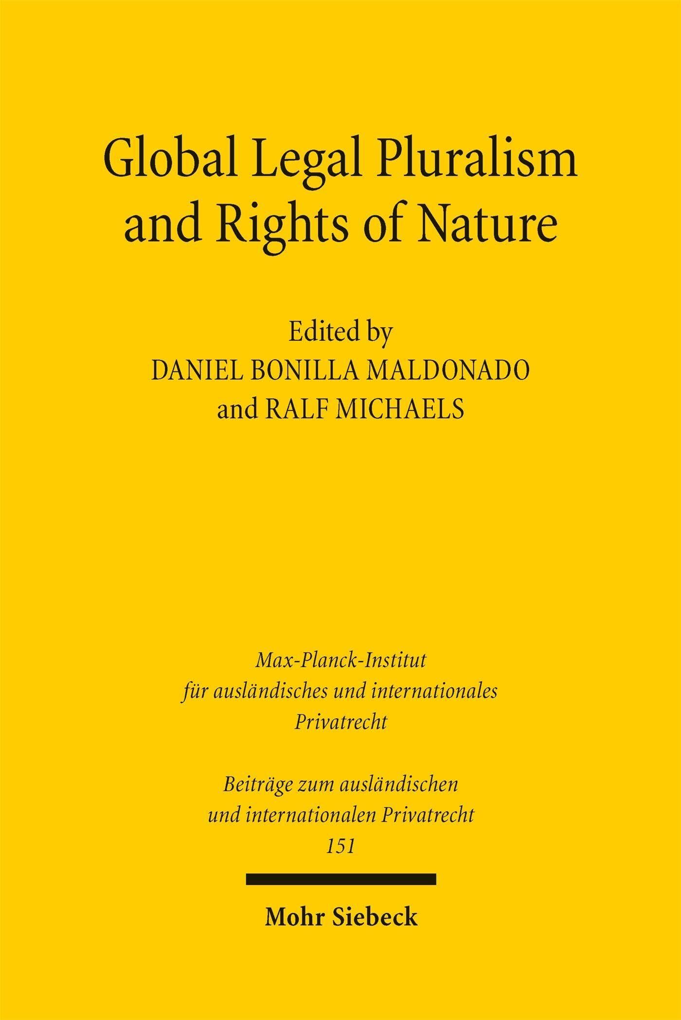 Global Legal Pluralism and Rights of Nature - Neuware