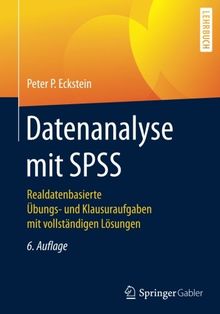 Datenanalyse mit SPSS: Realdatenbasierte Übungs- und Klausuraufgaben mit vollständigen Lösungen