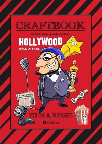 CRAFTBOOK - HOLLYWOOD STORY - TOLLE MOTIVE - FILM - GENRE - REGISSEUR RAFFAEL - SET - RÄTSEL - KNIFFELIGES - FUNNY GAME: FILM & REGIE (Das kann ich!: SCHLAUHASE)