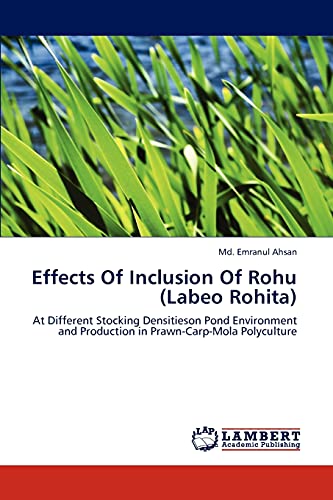 Effects Of Inclusion Of Rohu (Labeo Rohita): At Different Stocking Densitieson Pond Environment and Production in Prawn-Carp-Mola Polyculture