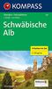 Schwäbische Alb: Wanderkarten-Set mit Radrouten. GPS-genau. 1:50000 (KOMPASS-Wanderkarten, Band 767)