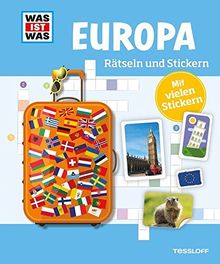 Rätseln und Stickern: Europa (WAS IST WAS - Rätselhefte)