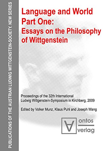 Volker Munz; Klaus Puhl; Joseph Wang: Language and World: Essays on the philosophy of Wittgenstein (Publications of the Austrian Ludwig Wittgenstein Society - New Series (N.S.), Band 14)
